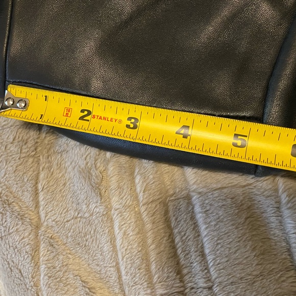 Wilsons Black Leather Jacket with Removable Lining Sz XL - Picture 14 of 16